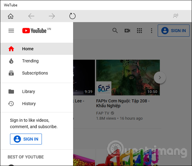 How to use WeTube to read YouTube video subtitles Picture 3