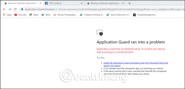 How to use Windows Defender increases security when surfing the web Picture 6