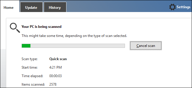 How to use Windows Defender to scan programs that do not want PUP? Picture 1