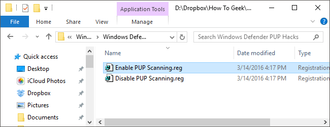 How to use Windows Defender to scan programs that do not want PUP? Picture 7