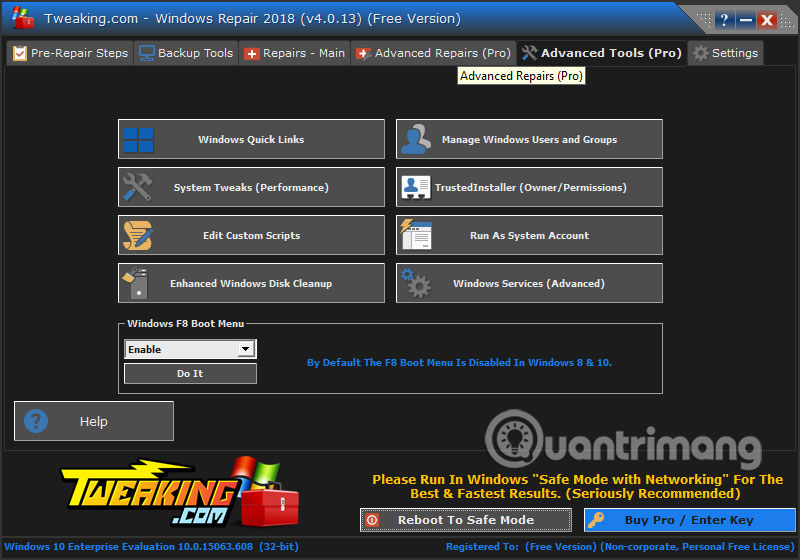 How to use Windows Repair to fix Windows errors Picture 14