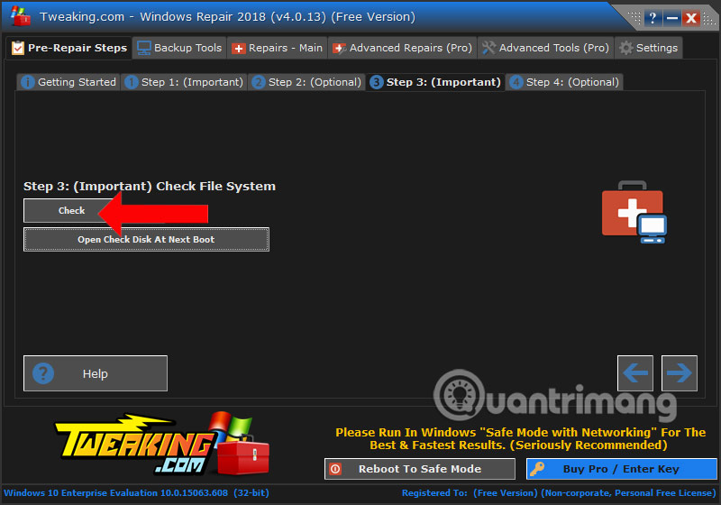How to use Windows Repair to fix Windows errors Picture 9