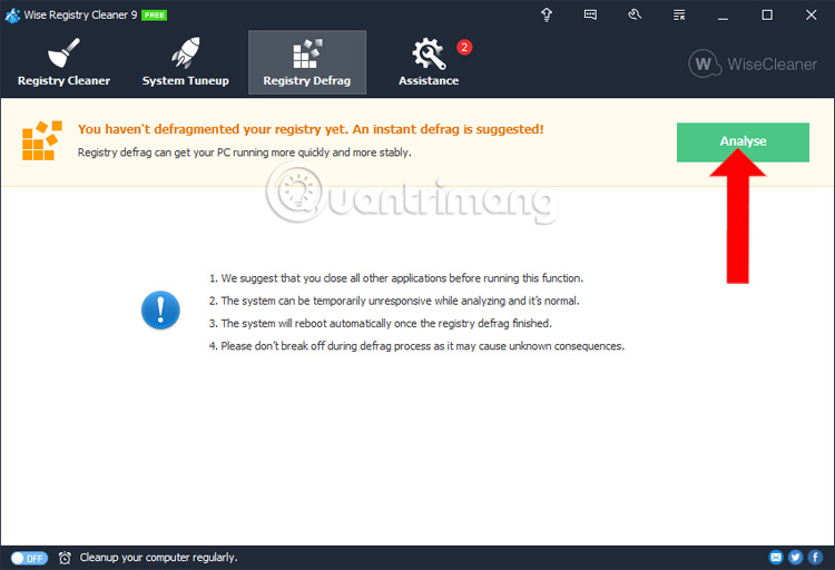 How to use Wise Registry Cleaner to clean and fix registry errors Picture 9