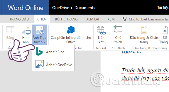 How to use Word Online to edit text online Picture 7