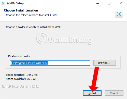 How to use X-VPN to surf anonymously on Windows Picture 2