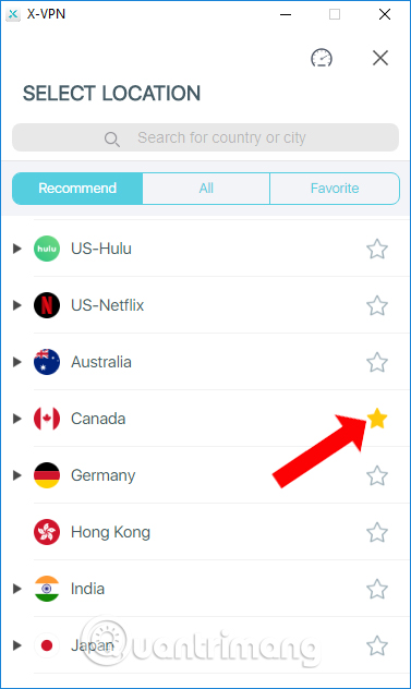 How to use X-VPN to surf anonymously on Windows Picture 4