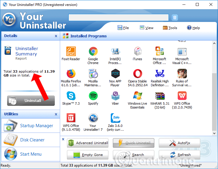 How to use Your Uninstaller to remove software completely Picture 5