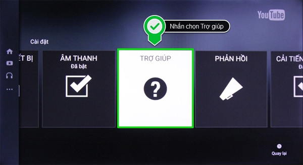 How to use YouTube application on Smart TV LG WebOS operating system Picture 13