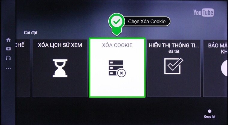 How to use YouTube application on Smart TV LG WebOS operating system Picture 18