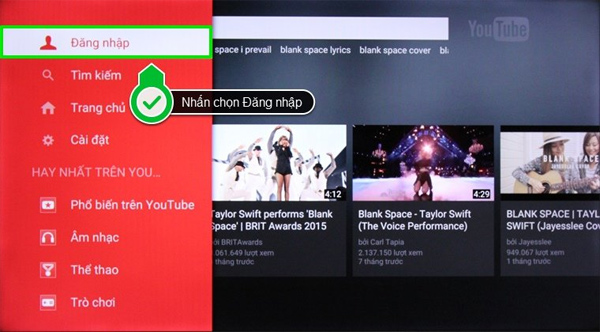How to use YouTube application on Smart TV LG WebOS operating system Picture 4