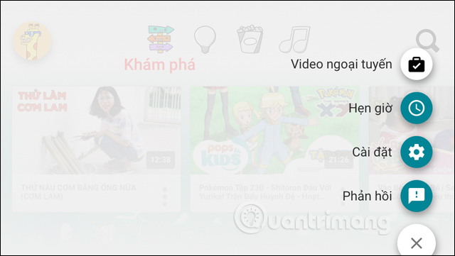 How to use YouTube Kids exclusively for children Picture 19