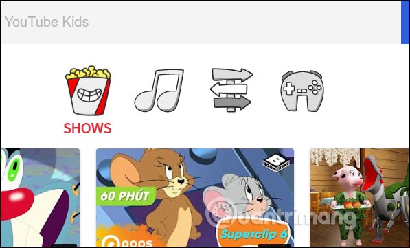 How to use YouTube Kids on computers Picture 14