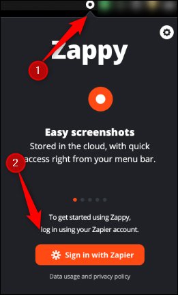 How to use Zappy to take screenshots of your Mac and write notes Picture 1