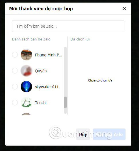 How to use Zavi online meeting software in Vietnam Picture 5