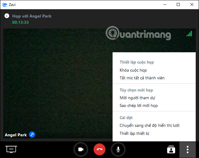 How to use Zavi online meeting software in Vietnam Picture 6