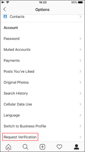 How to verify Instagram account (add a green tick next to the name) Picture 3