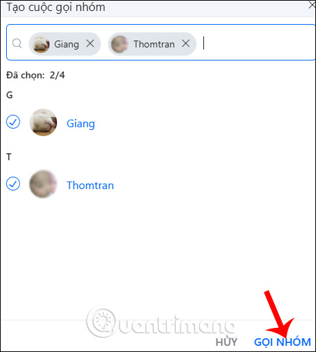 How to video chat group Zalo PC Picture 2