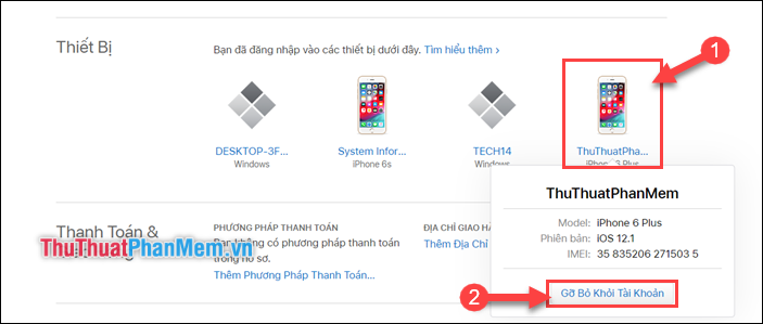 How to view and delete devices that are connected to your AppleID account Picture 11