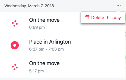 How to view and delete your location history on Facebook Picture 3