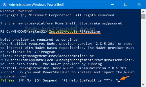 How to view command history from previous PowerShell sessions in Windows 10 Picture 1