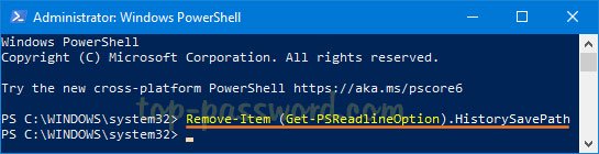 How to view command history from previous PowerShell sessions in Windows 10 Picture 3