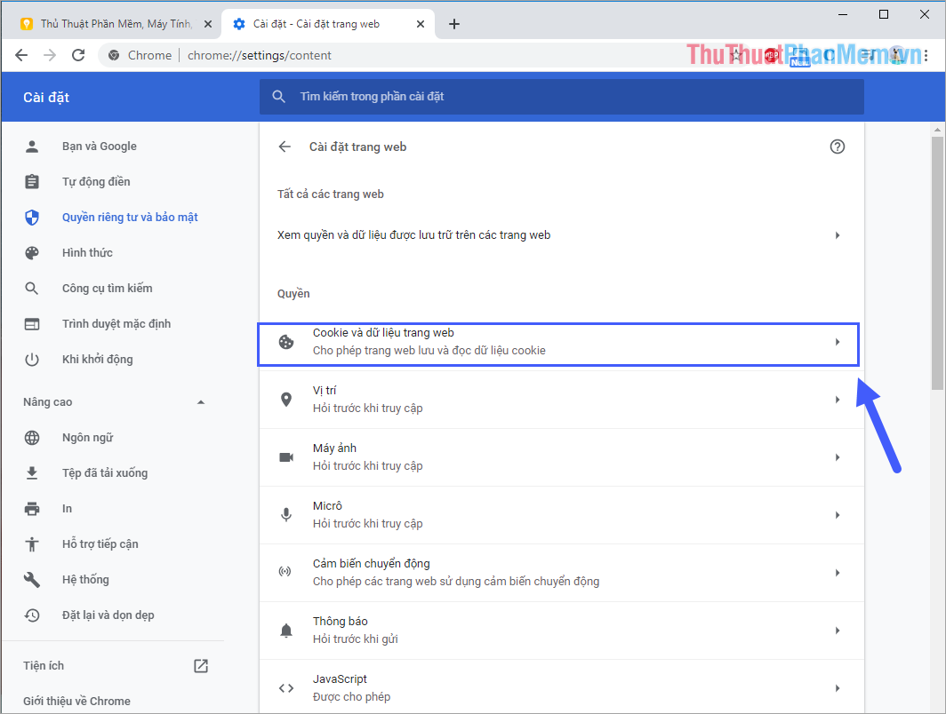 How to view Cookies on Chrome Picture 4
