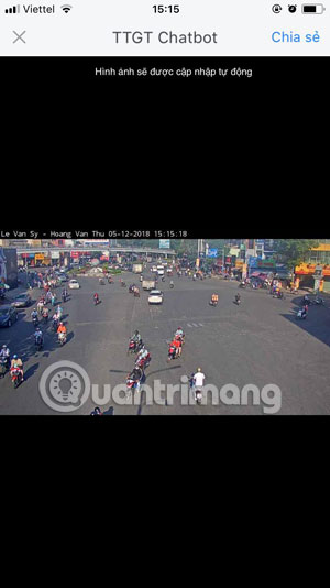How to view Ho Chi Minh City traffic camera on Zalo Picture 11