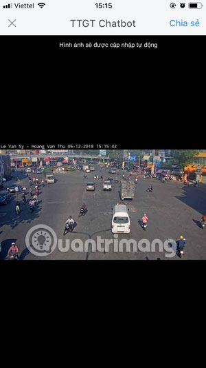 How to view Ho Chi Minh City traffic camera on Zalo Picture 12
