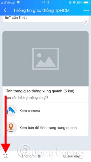 How to view Ho Chi Minh City traffic camera on Zalo Picture 8
