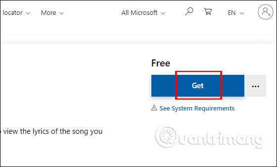 How to view more Spotify lyrics on Windows 10 Picture 1
