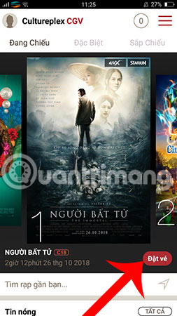 How to view movie showtimes on your phone Picture 1