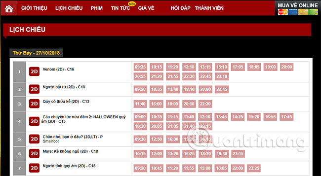How to view movie showtimes on your phone Picture 15