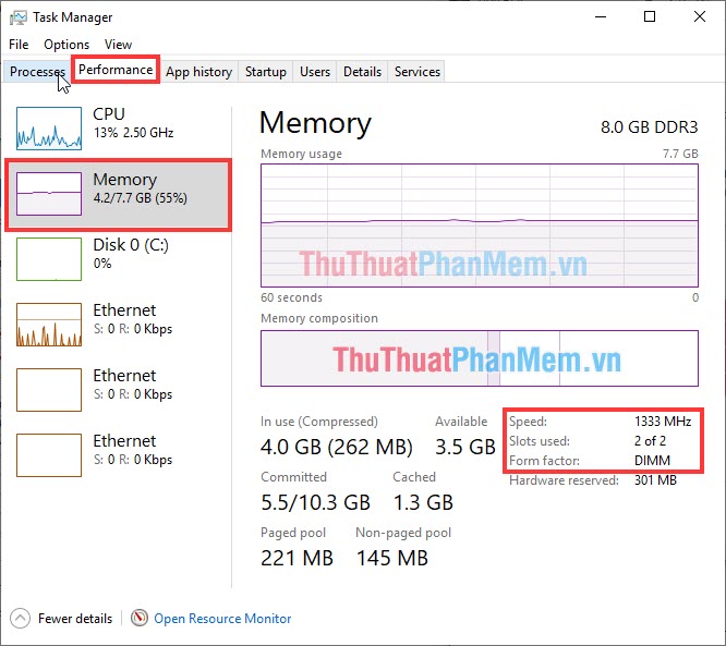 How to view RAM RAM on a PC Picture 3
