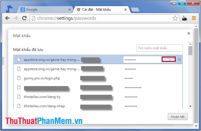 How to view saved passwords in web browsers Picture 8