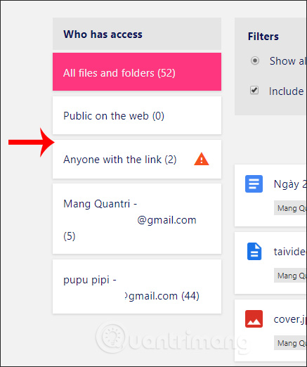 How to view the fastest shared Google Drive data Picture 6