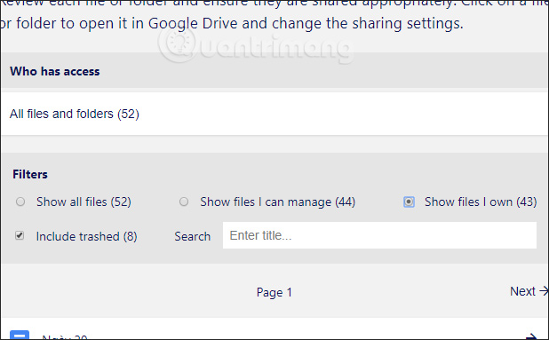How to view the fastest shared Google Drive data Picture 7