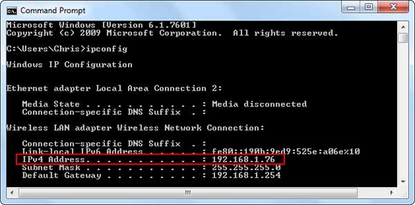 How to view the IP address, check the computer's IP Picture 2