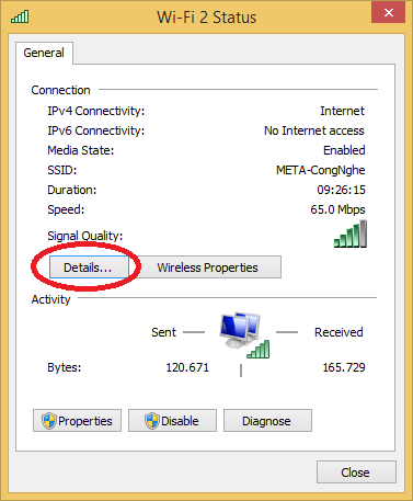 How to view the IP address, check the computer's IP Picture 5