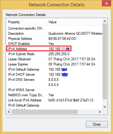 How to view the IP address, check the computer's IP Picture 6