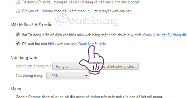 How to view the password, delete the saved password on Chrome Picture 10