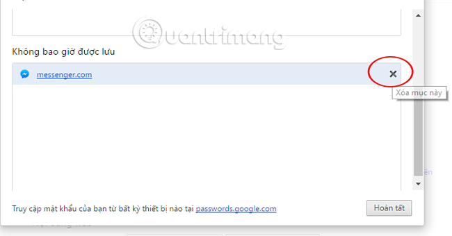 How to view the password, delete the saved password on Chrome Picture 15