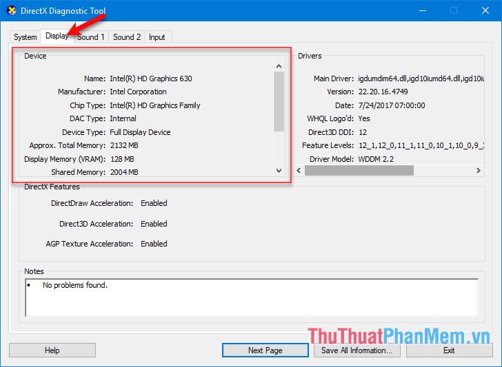 How to view the video card, check the discrete video card, onboard Picture 2