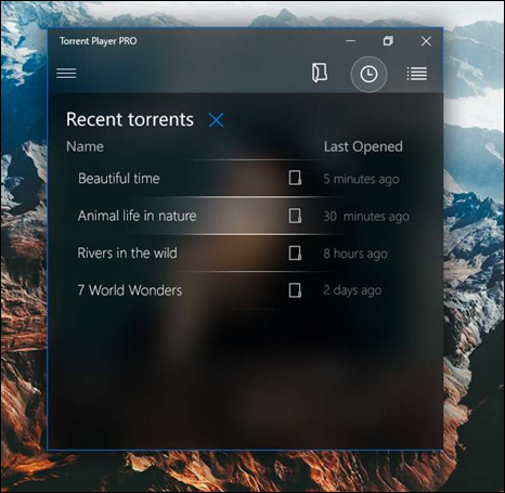 How to view torrent file contents using Torrent Player PRO Picture 6