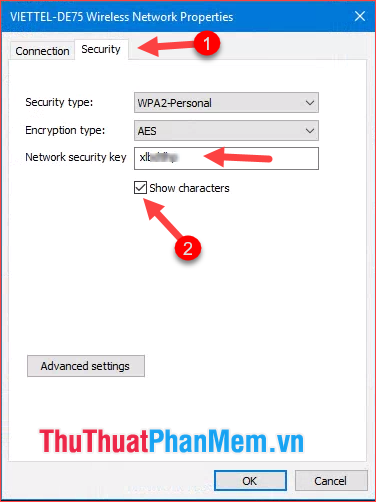 How to view Wifi passwords saved on Windows 10 Picture 7
