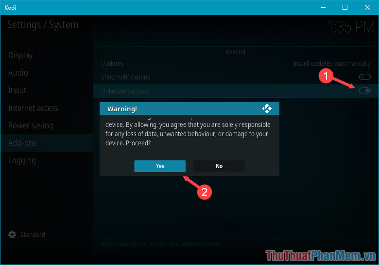 How to watch TV on the computer using KODI software Picture 12