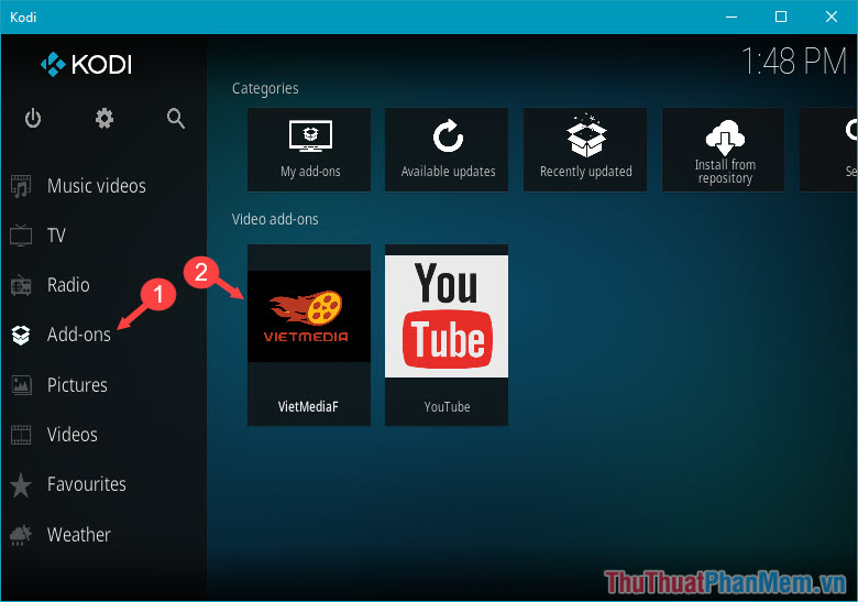 How to watch TV on the computer using KODI software Picture 17