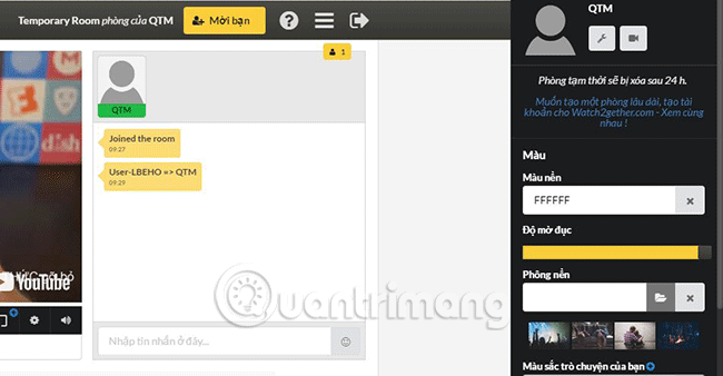 How to watch YouTube, movies online with friends far away with MyCicle, Watch2Gether Picture 9