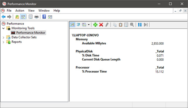 How to work with Performance Monitor performance monitor in Windows Picture 13