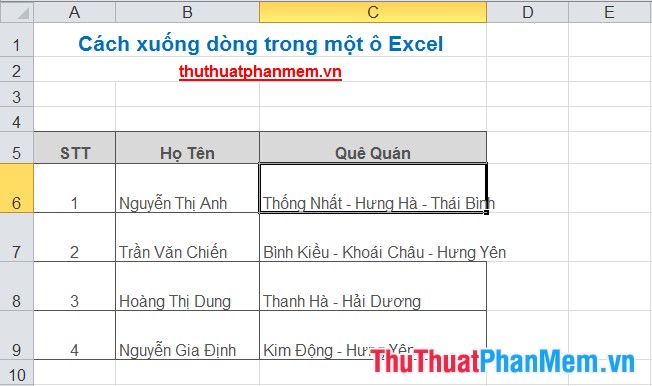 How to wrap text in an Excel cell - Wrap text in an Excel cell Picture 1