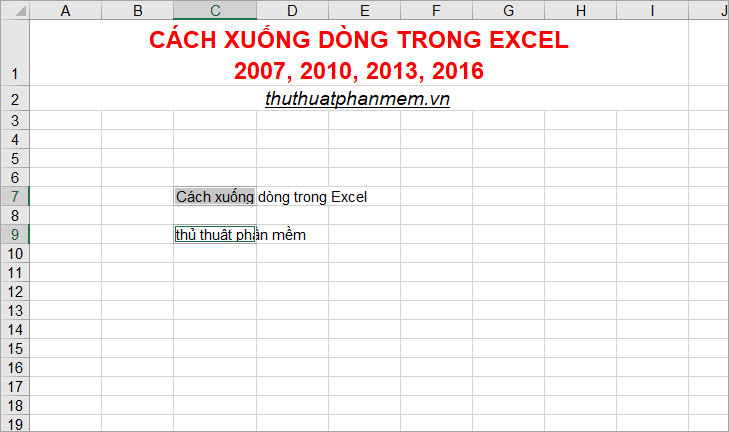 How to wrap text in Excel 2007, 2010, 2013, 2016 Picture 6